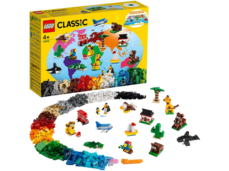 LEGO Classic - Einmal um die Welt, 950 Teile (11015)