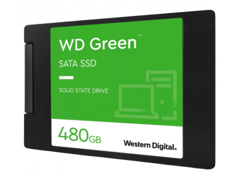 WD Green SSD 2.5 480GB 3D NAND - WDS480G3G0A