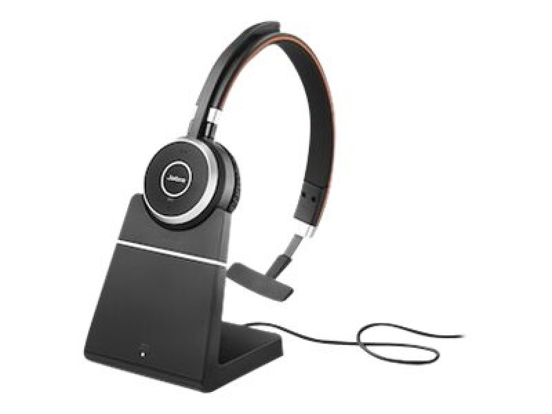 Jabra Evolve 65 SE MS Mono inkl. Ladestation + Link 380a - 6593-833-399