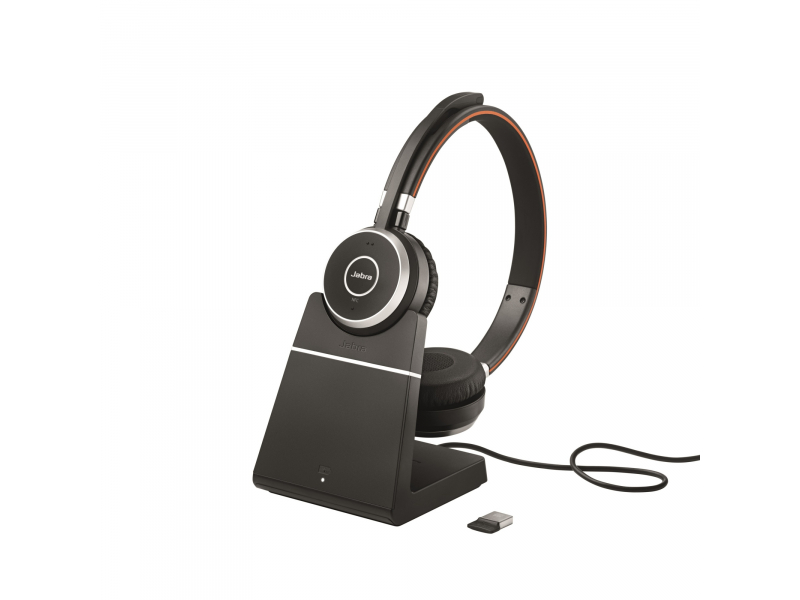 Jabra Evolve 65 SE UC Stereo inkl. Ladestation + Link 380a - 6599-833-499