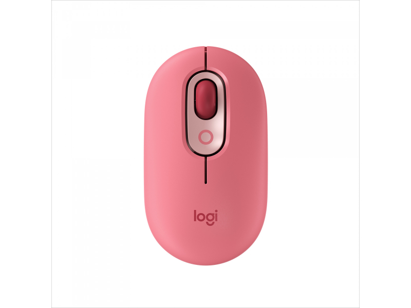 Logitech Wireless POP Mouse mit Emoji - Rosa - 910-006548