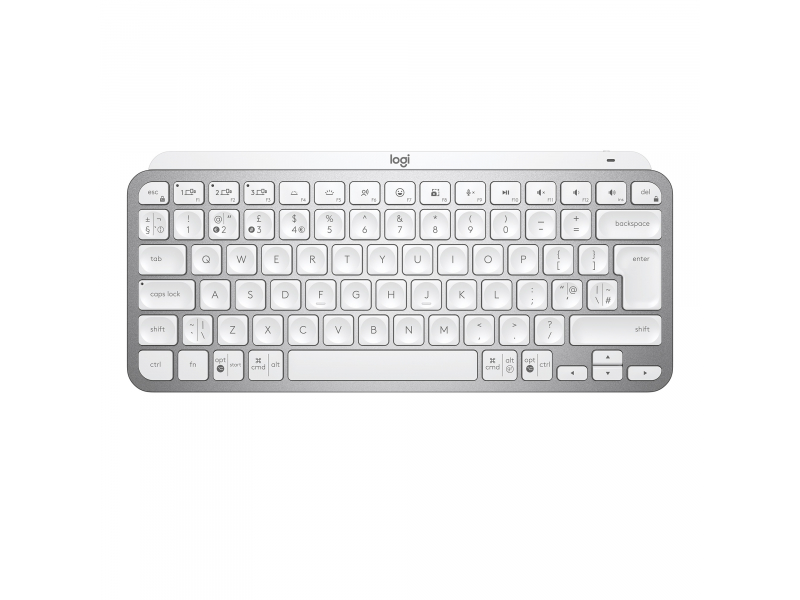 Logitech MX Keys Mini Bluetooth Tastatur - beleuchtet Hellgrau - 920-010480