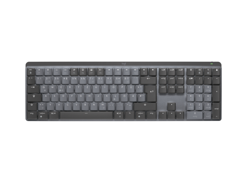 Logitech MX Mechanical Tastatur Wireless Bolt Grafit Linear - 920-010749