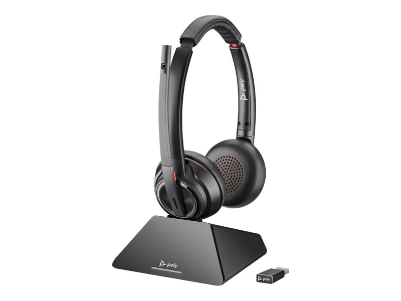 Poly DECT Headset Savi 8220-M UC binaural USB-C - 209814-02