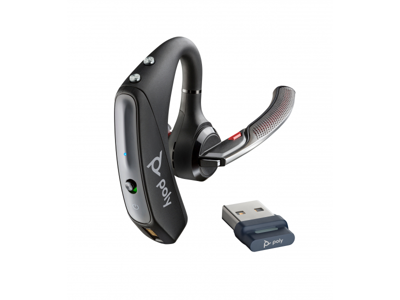 Poly Bluetooth Headset Voyager 5200 UC mit BT700 Dongle - 206110-102