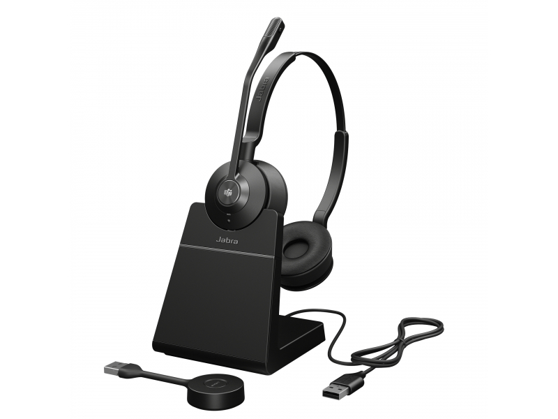 Jabra Engage 55 MS Stereo USB-A with Charging Stand 9559-455-111