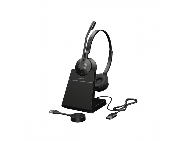 Jabra Engage 55 UC Stereo USB-A with Charging Stand 9559-415-111