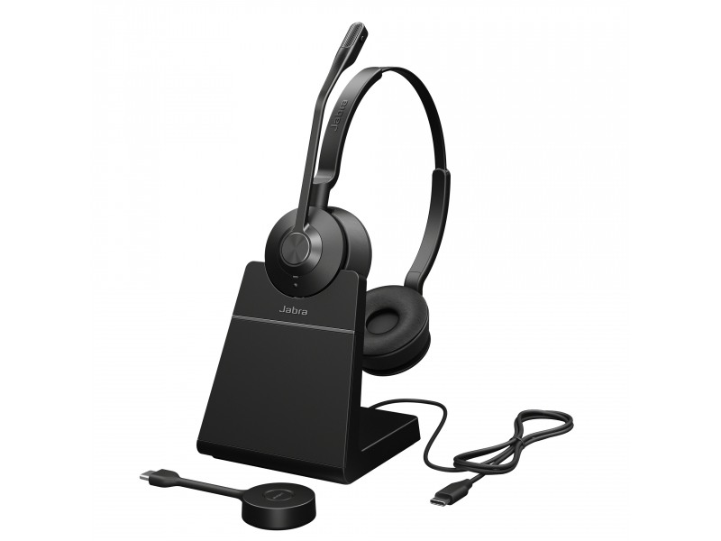 Jabra Engage 55 UC Stereo USB-C with Charging Stand 9559-435-111