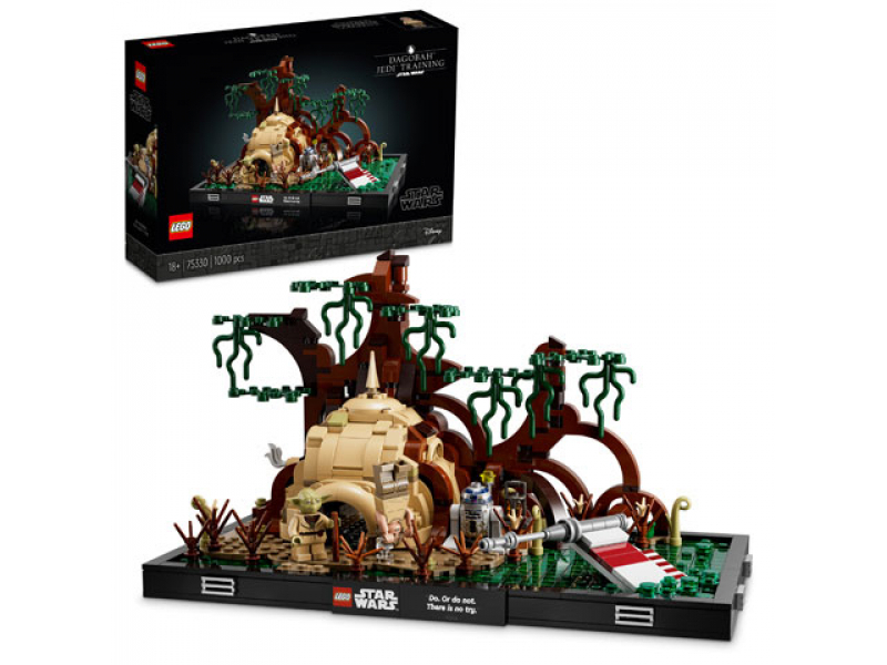 LEGO Star Wars - Jedi Training auf Dagobah - Diorama (75330)