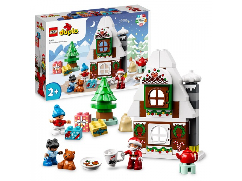 LEGO duplo - Lebkuchenhaus mit Weihnachtsman (10976)