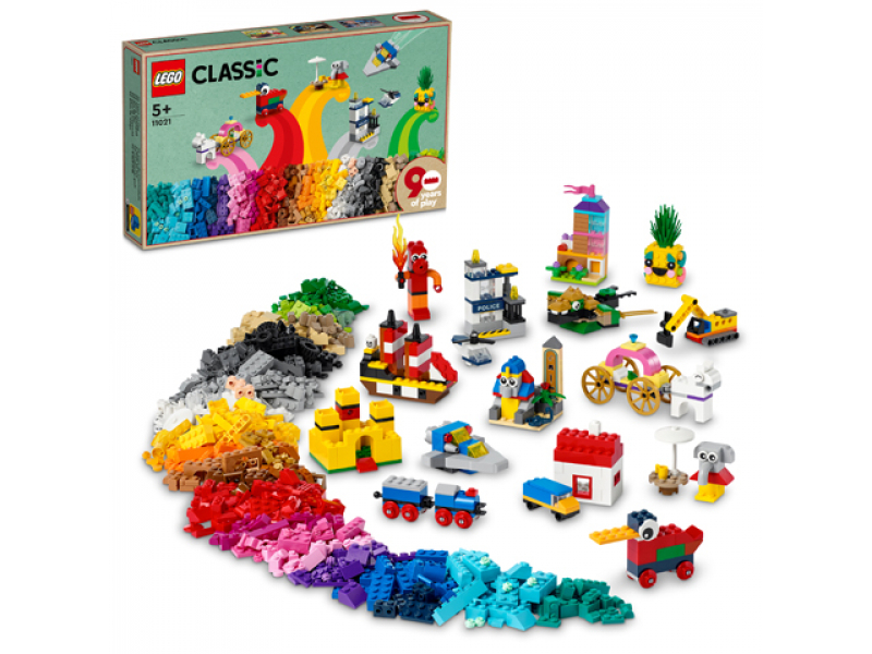 LEGO Classic - 90 Jahre Spielspaß, 1100 Teile (11021)