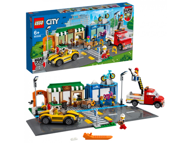 LEGO City - Einkaufsstrasse mit Geschäften (60306)