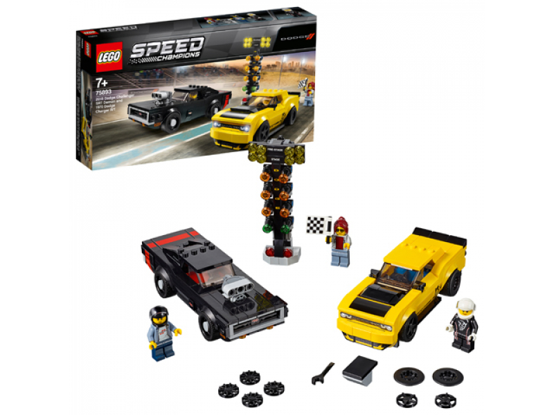 LEGO Speed Champions - 2018 Dodge Challenger Demon & 1970 Charger (75893)