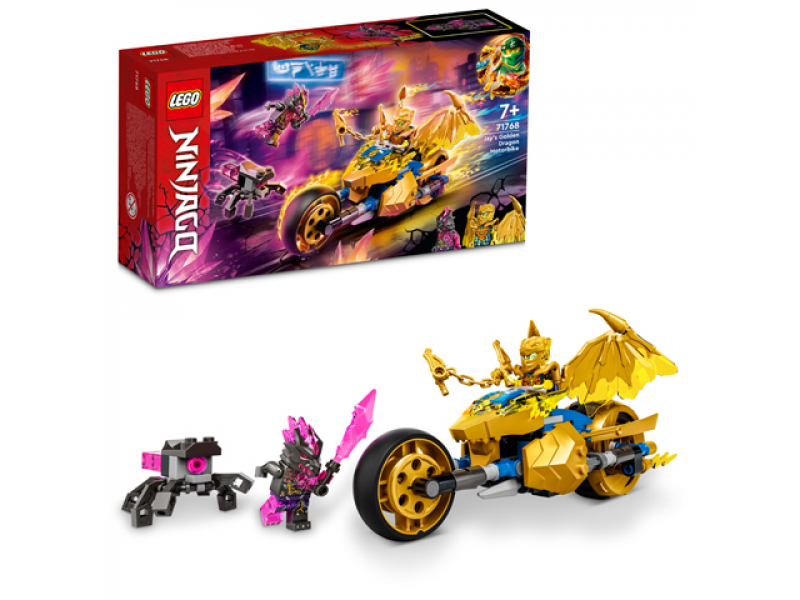 LEGO Ninjago - Jays Golddrachen-Motorrad (71768)