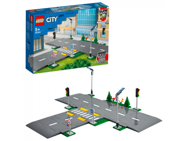 LEGO City - Straßenkreuzung mit Ampeln (60304)