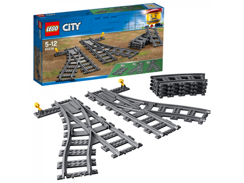 LEGO City - Weichen, 8 Teile (60238)