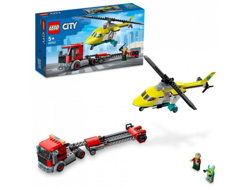 LEGO City - Hubschrauber Transporter (60343)