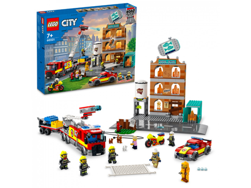 LEGO City - Feuerwehreinsatz mit Löschtruppe (60321)