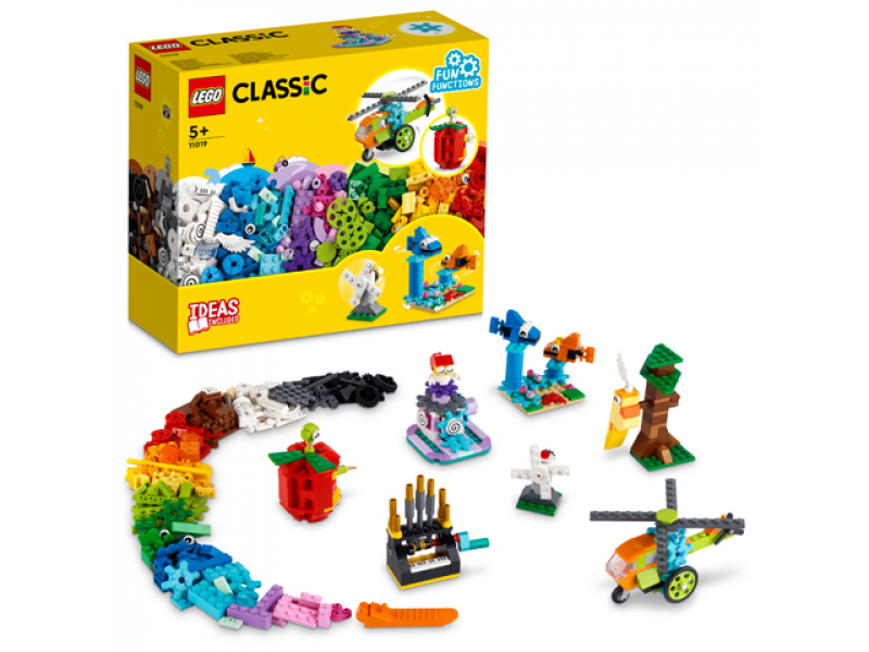 LEGO Classic - Bausteine und Funktionen, 500 Teile (11019)