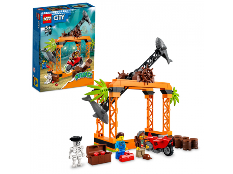 LEGO City - Stuntz Haiangriff-Stuntchallenge (60342)