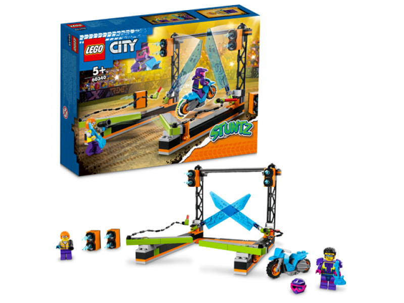 LEGO City - Stuntz Hindernis-Stuntchallenge (60340)