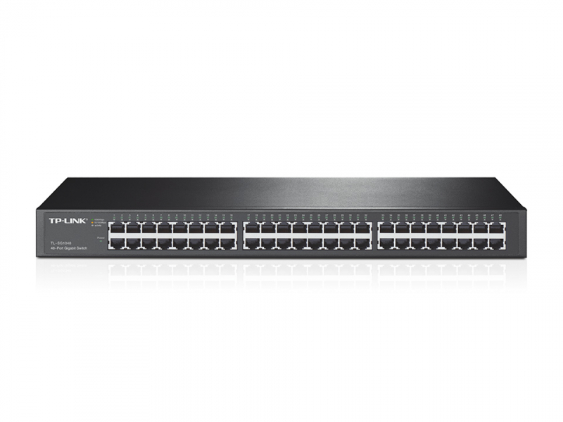 TP-LINK 48-Port Gigabit Rackmount Switch Unmanaged TL-SG1048