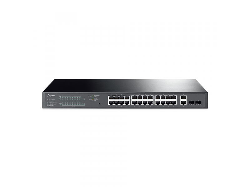 TP-LINK 28-Port Gigabit Easy Smart Switch 24-Port PoE+ Managed TL-SG1428PE