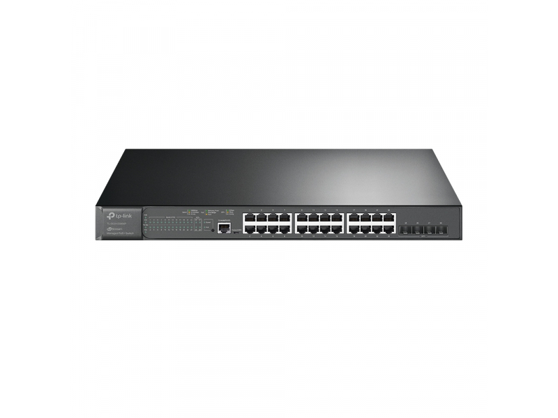 TP-LINK Gigabit Ethernet Managed Switch L2+PoE Rack-Einbau TL-SG3428XMP