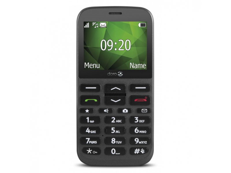 Doro 1370 Single SIM 2.4 3MP Bluetooth 1000mAh Schwarz 380464