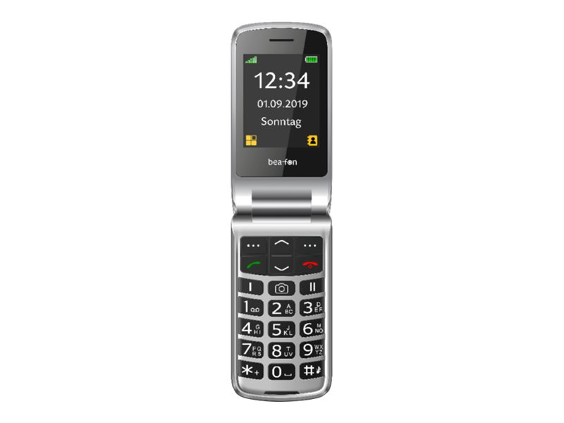 Bea-fon SL595plus Single SIM 2.4 3MP Schwarz Silber SL595plus_EU001BS