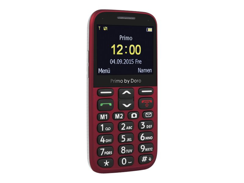 Doro Primo 366 Single SIM 2.3 0.3MP Rot 360081