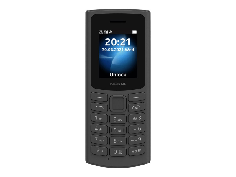 Nokia 105 4G black Dual SIM 16VEGB01A08