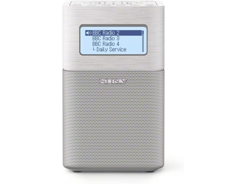 Sony Tragbares DAB-Radio - Weiß XDRV1BTDW.EU8