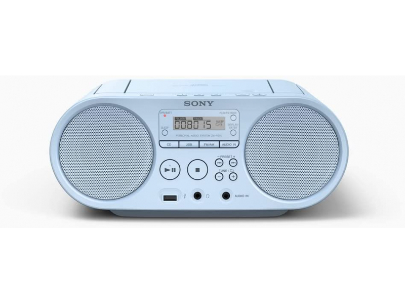 Sony ZS-PS50 - AM,FM - MP3,WMA - Blau - 3,5 mm ZSPS50L.CED