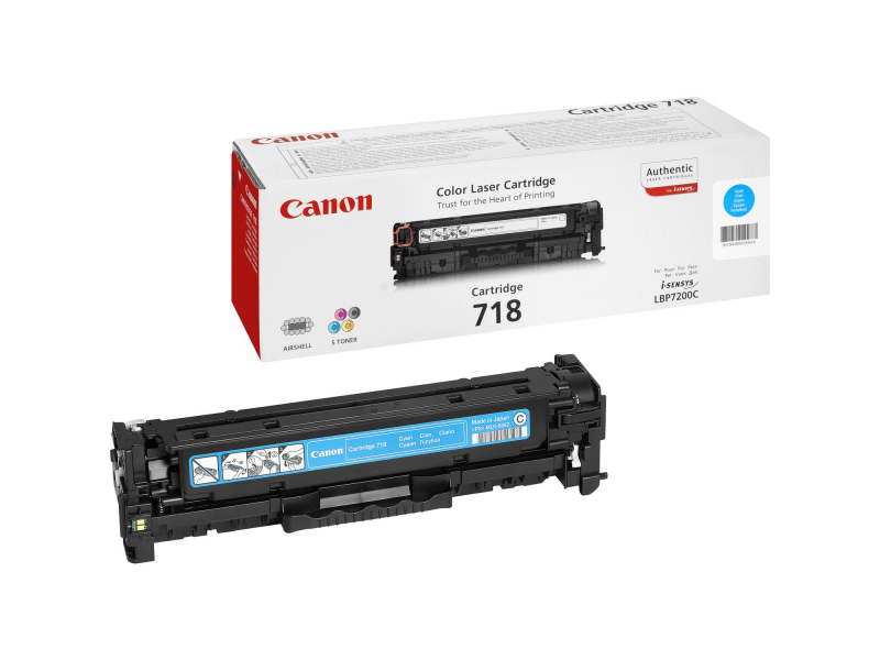 Canon Cartridge 718 Cyan 1 Stück - 2661B002