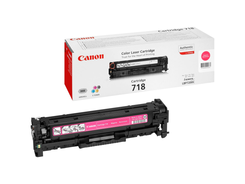 Canon Cartridge 718 Magenta 1 Stück - 2660B002