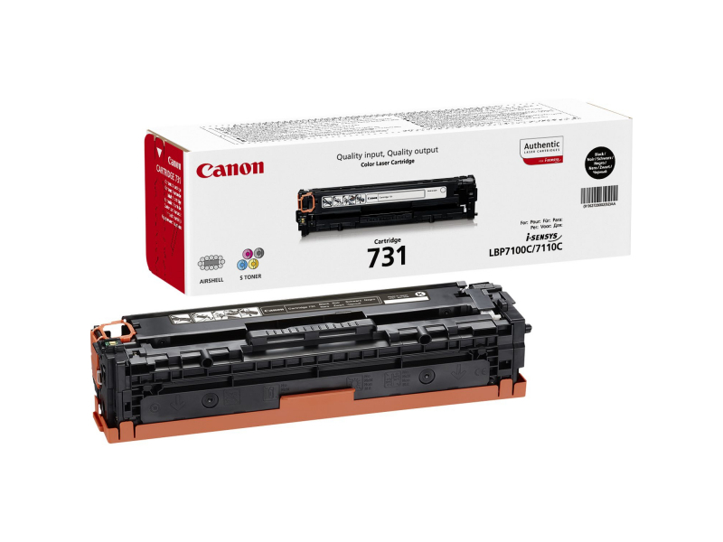 Canon Cartridge 731 Schwarz 1 Stück - 6272B002