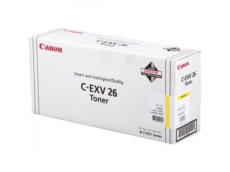 Canon Toner C-EXV 26 Gelb - 1 Stück - 1657B006