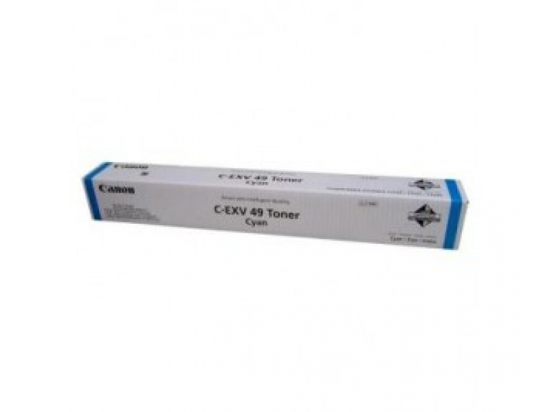 Canon Toner C-EXV 49 Cyan - 1 Stück - 8525B002AA