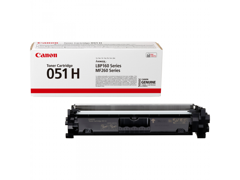 Canon Cartridge 051H Schwarz - 1 Stück - 2169C002