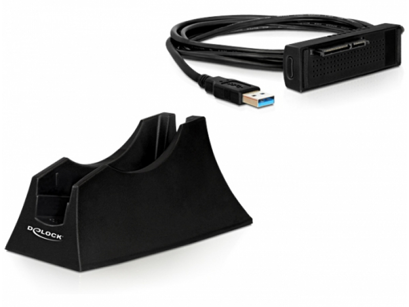 Delock Dockingstation SATA HDD USB 3.0 2.5/3.5 61858