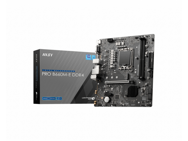 MSI PRO B660M-E DDR4 - Mainboard - mATX 7D46-003R