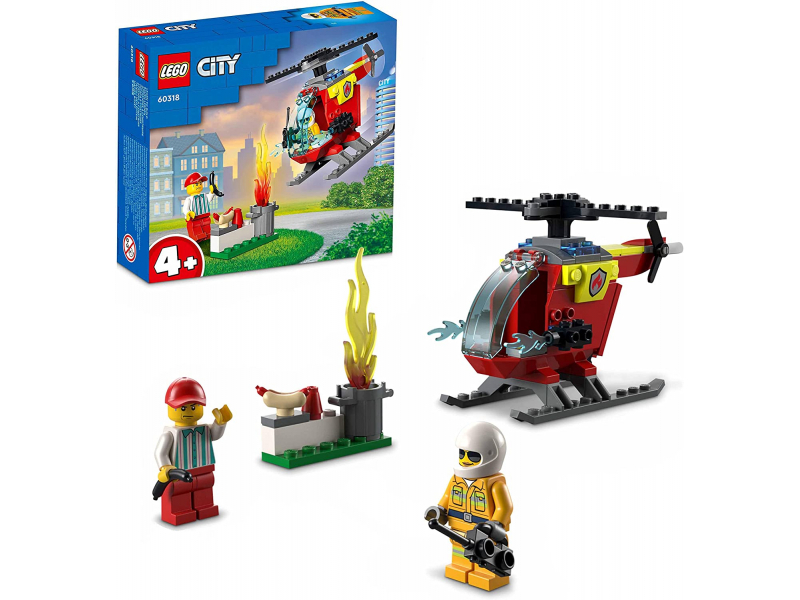 LEGO City - Feuerwehrhubschrauber (60318)