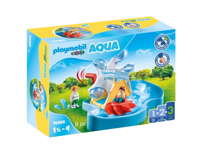 Playmobil Wasserrad mit Karussell Konstruktionsspielzeug (70268)