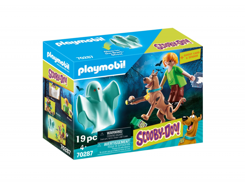 Playmobil SCOOBY-DOO! Scooby and Shaggy with Ghost 70287