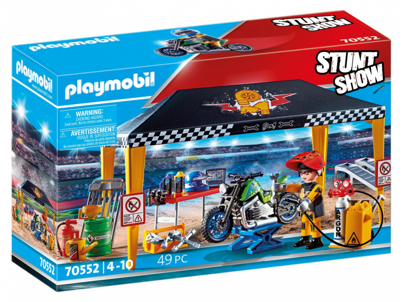 Playmobil Stuntshow - Werkstattzelt (70552)