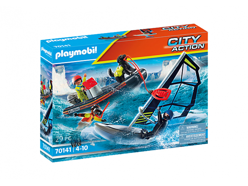 Playmobil City Action - Seenot Polarsegler-Rettung (70141)