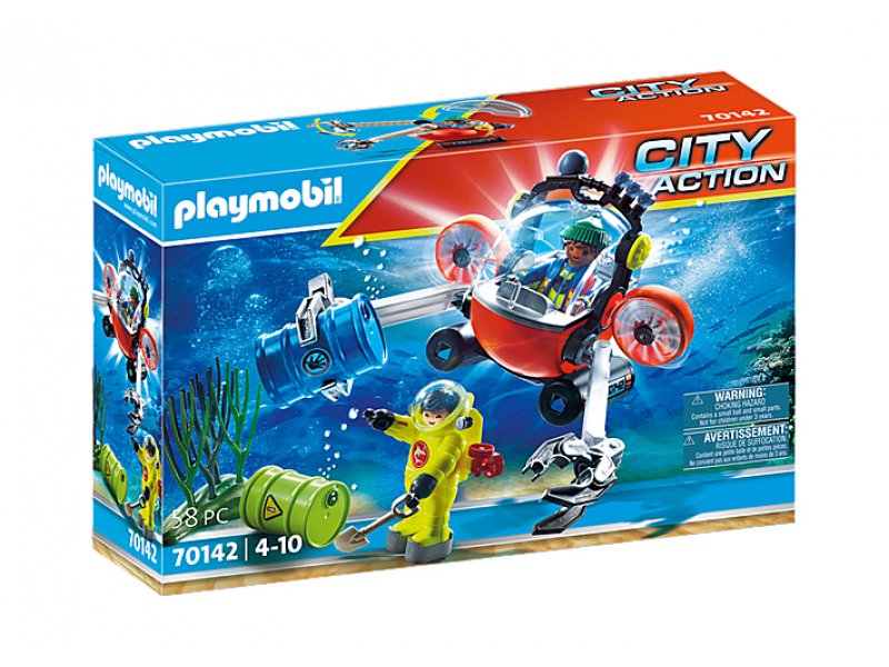 Playmobil City Action - Seenot Umwelteinsatz (70142)