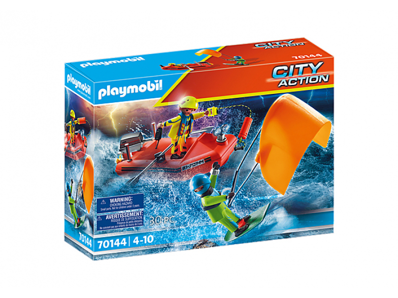 Playmobil City Action - Seenot Kitesurfer-Rettung (70144)