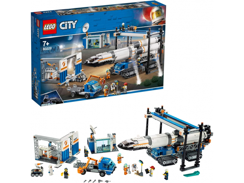 LEGO City - Raketenmontage & Transport (60229)